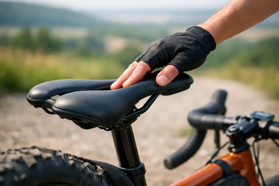 Gravel Bike Saddle Comfort Starts With Pressure