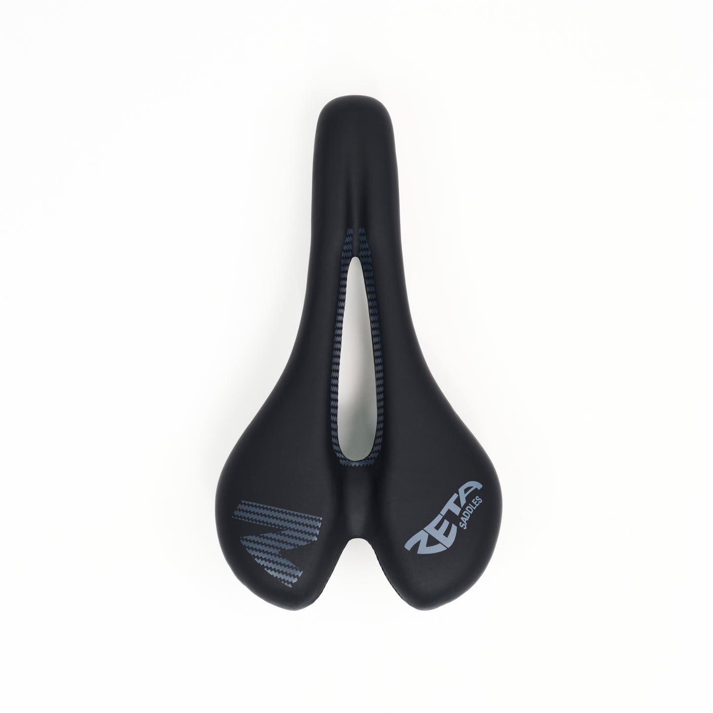 Zeta Saddles Carbon 145mm Top View