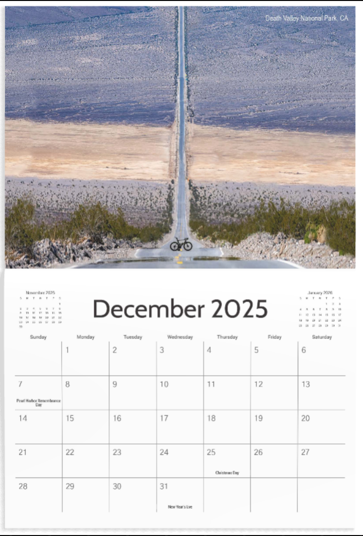 2025 Chris Destefano Wall Calendar