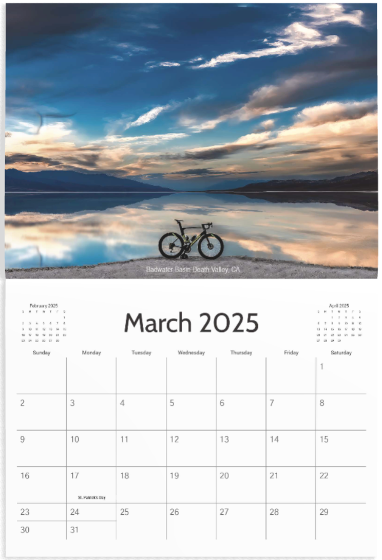 2025 Chris Destefano Wall Calendar