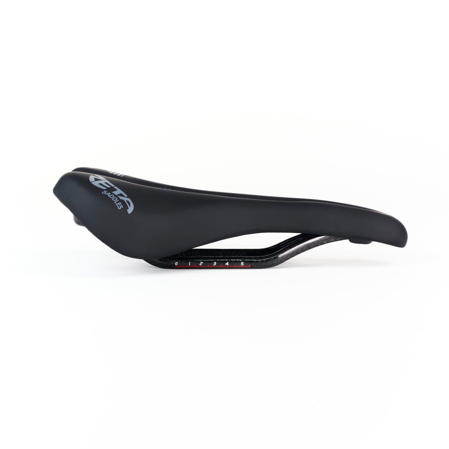 Zeta Saddles Modus Carbon Saddle 130 mm, side view