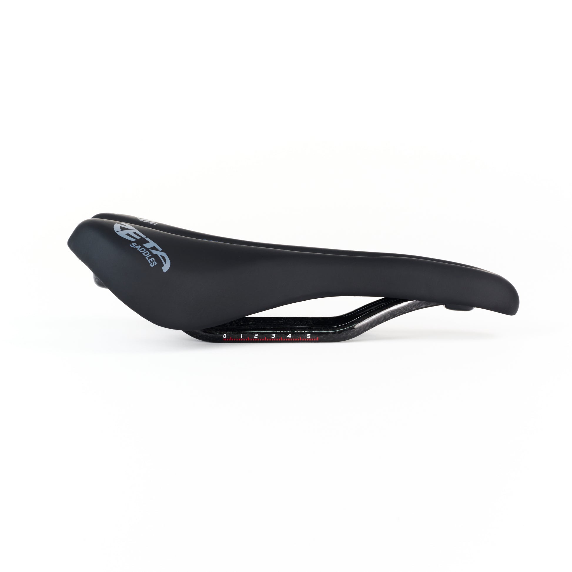 Zeta Saddles Modus Carbon Saddle 130 mm, side view