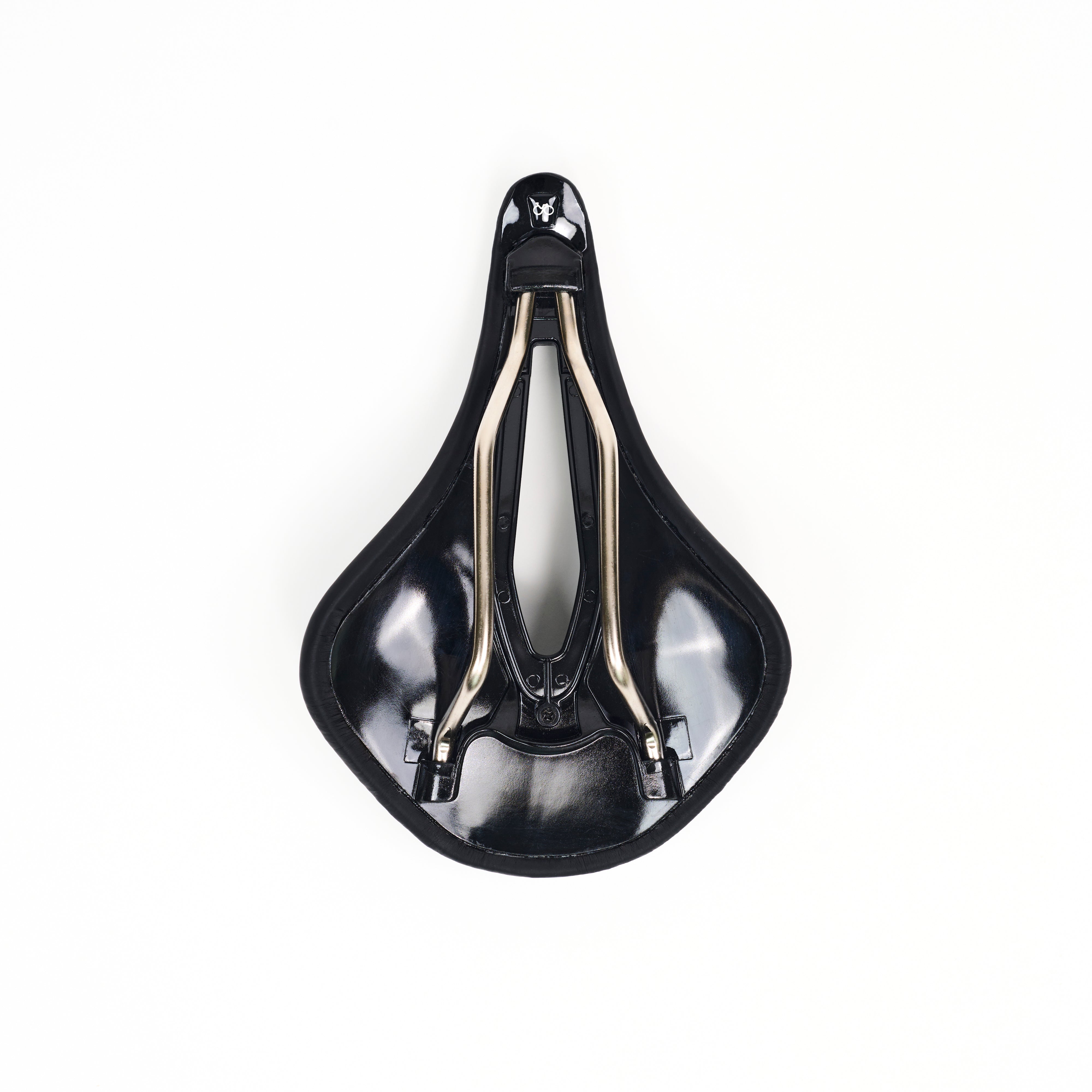 Zeta Saddles 165mm Ultima bike saddle bottom view