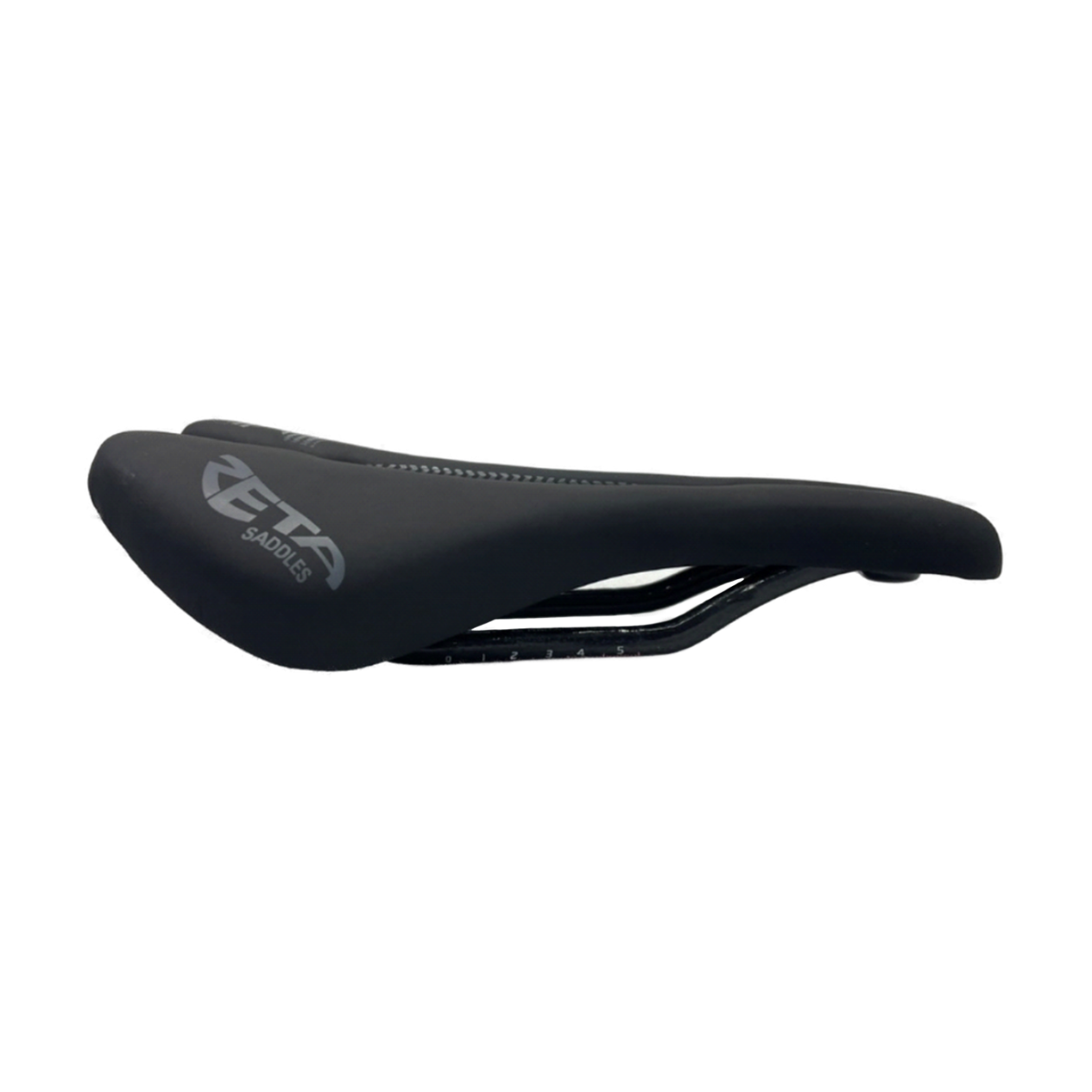 Zeta Saddles Carbon 145mm side view